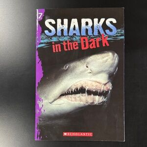 Shark World #7: Sharks in the Dark - Scholastic Softcover Children’s Book